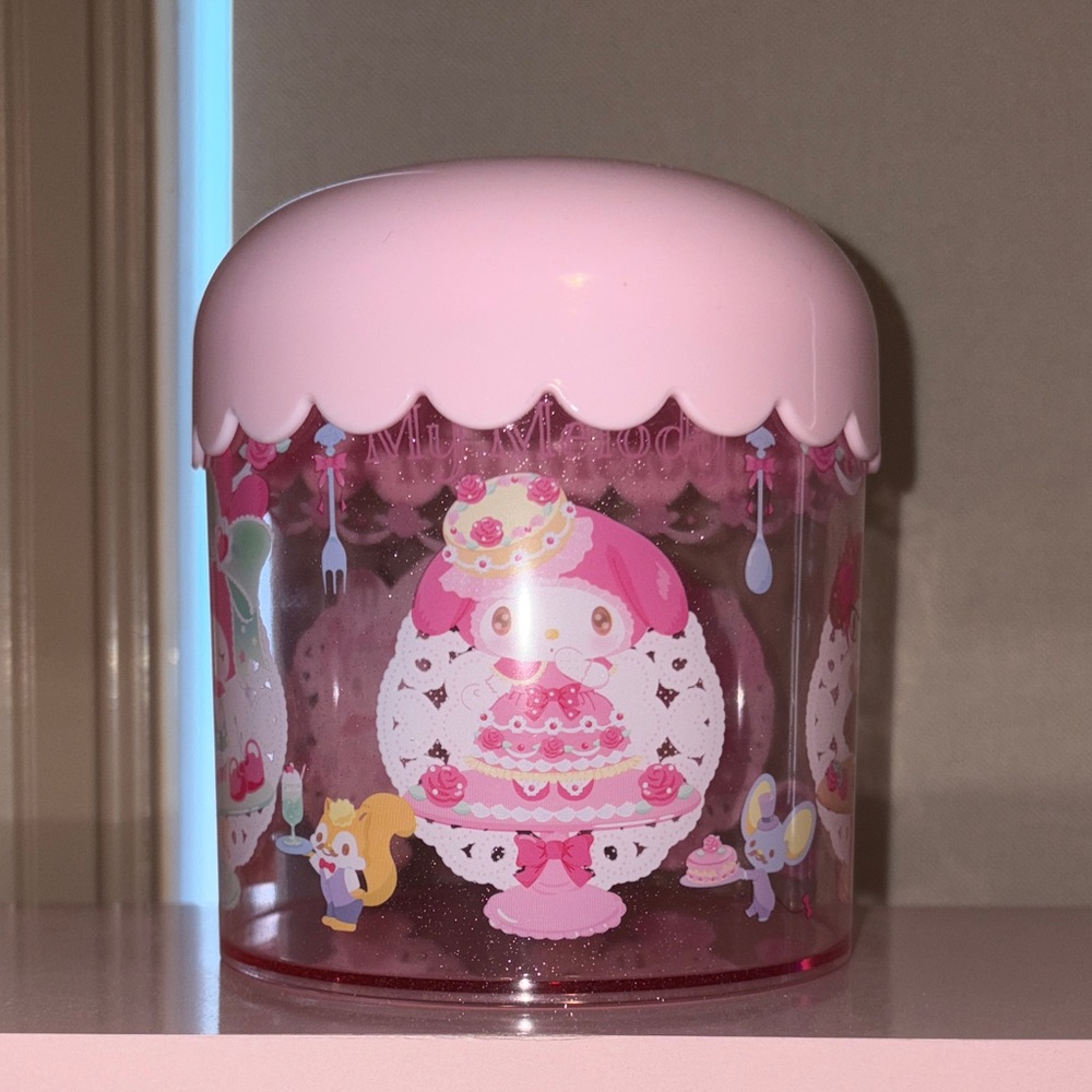 💗 Sanrio My Melody Plastic Container Decor 💗